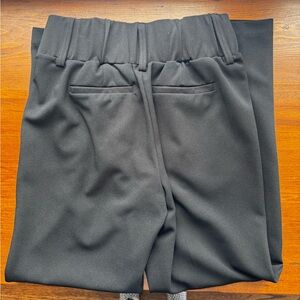 Black High-Waisted Trousers